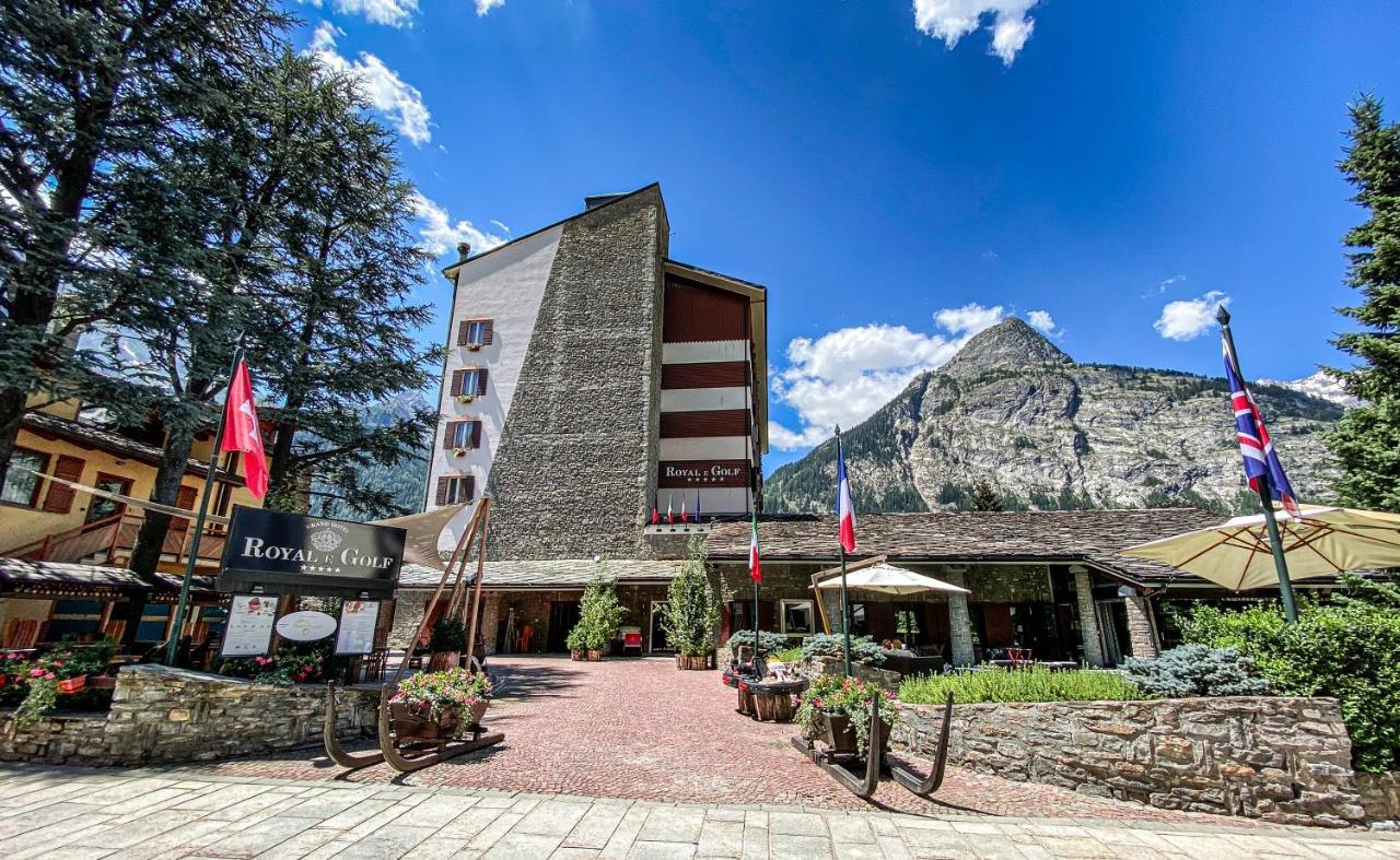 Grand Hotel Royal E Golf Courmayeur Kültér fotó