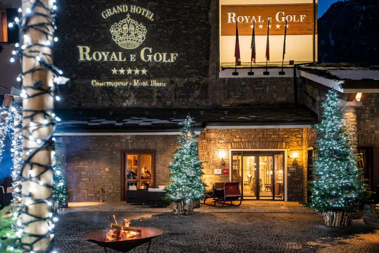 Grand Hotel Royal E Golf Courmayeur Kültér fotó