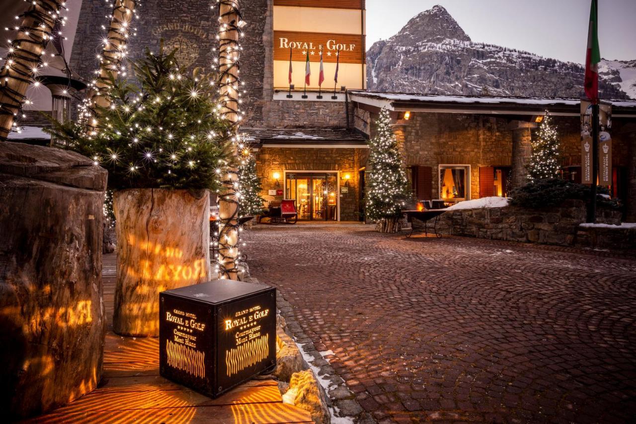 Grand Hotel Royal E Golf Courmayeur Kültér fotó